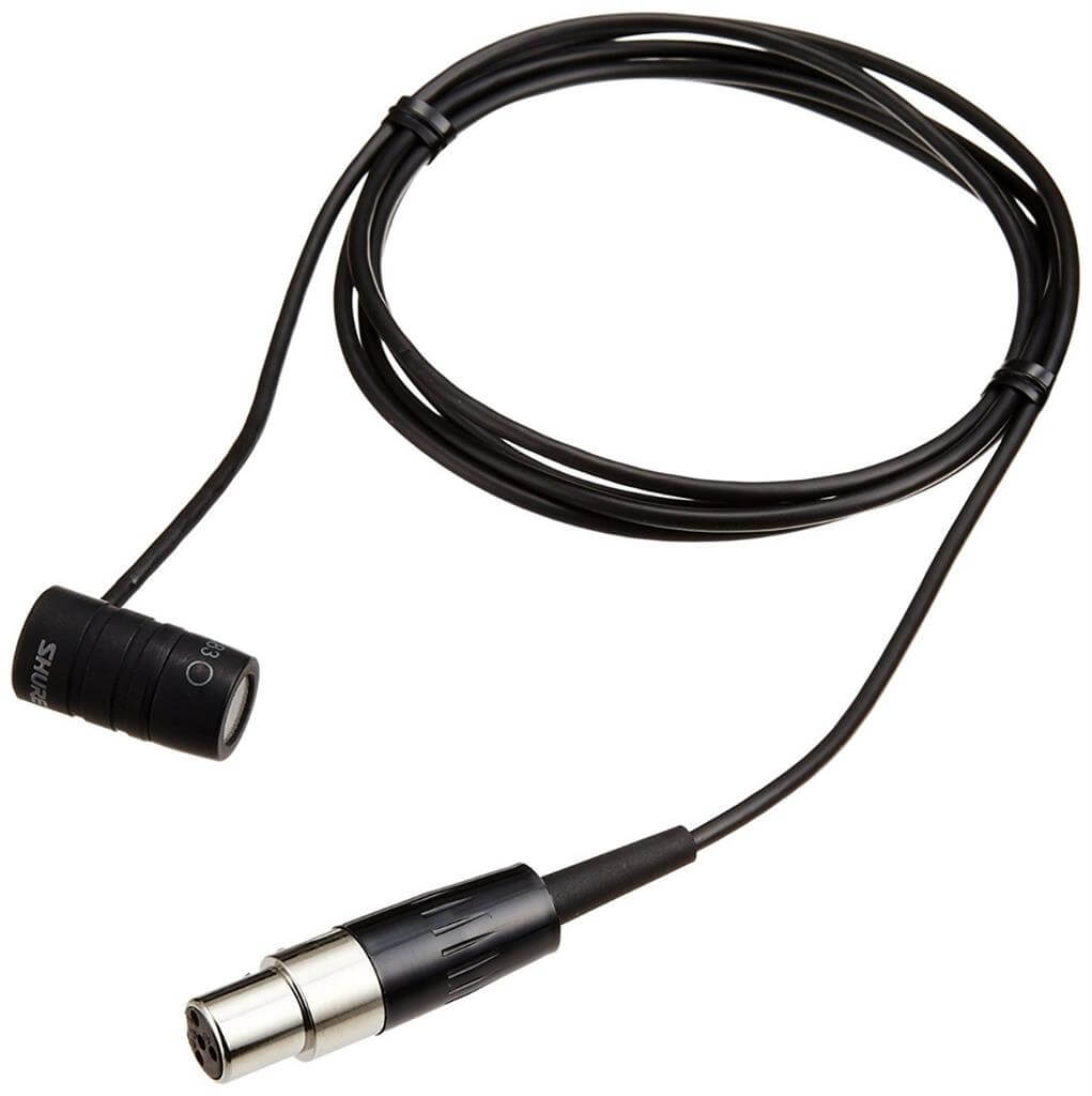 Shure general Shure wl183 micrófono lavalier omnidireccional tqg